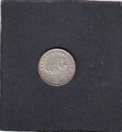 Beschrijving: 1/10 Gulden 